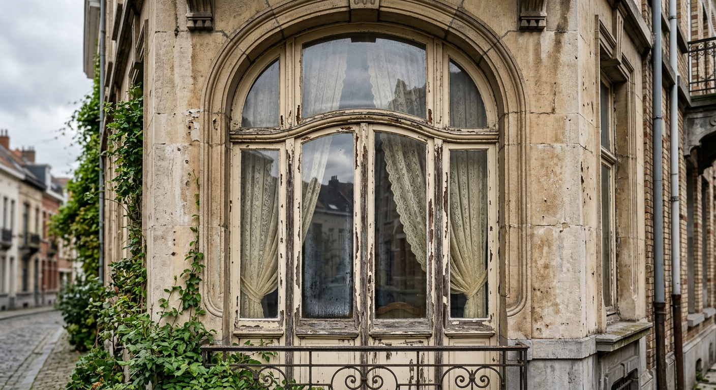 Photo d'illustration pour : Négociation immobilière : comment les vieux châssis font baisser les prix ?